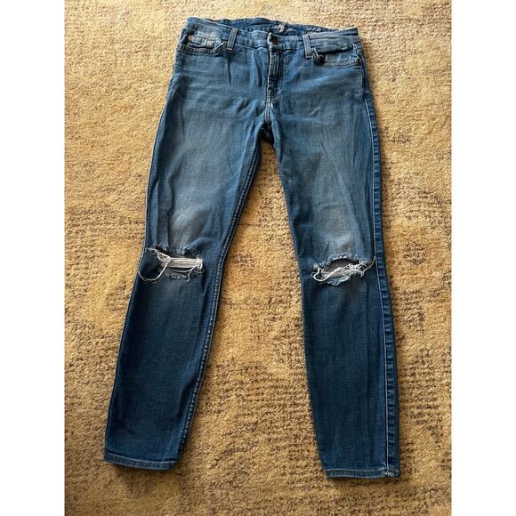 7 for all mankind The ankle jeans size 30 - Picture 1 of 4